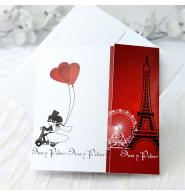 Invitación de Boda Eiffel