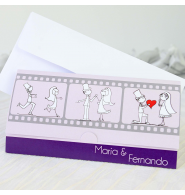 Invitación de Boda Film