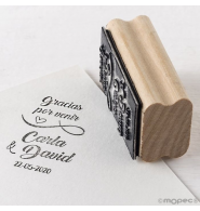 Sello Personalizado Boda