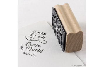 Sello Personalizado Boda